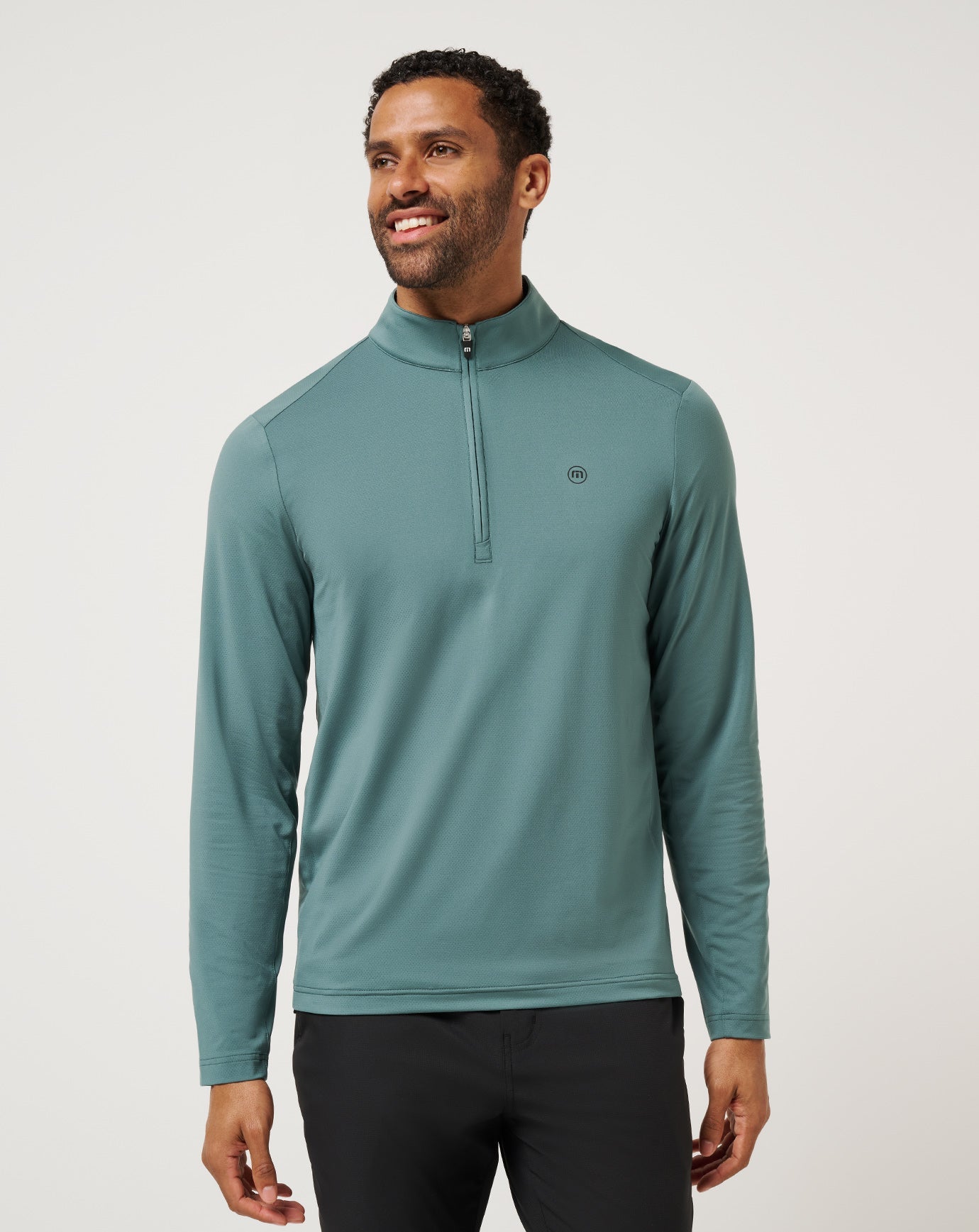 Silver Pine Travis Mathew Heater Pro Quarter Zip