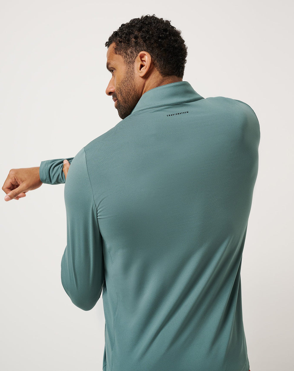 Silver Pine Travis Mathew Heater Pro Quarter Zip