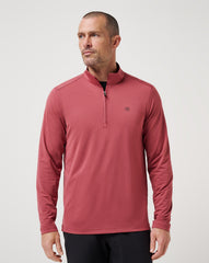 Roan Rouge Travis Mathew Heater Pro Quarter Zip