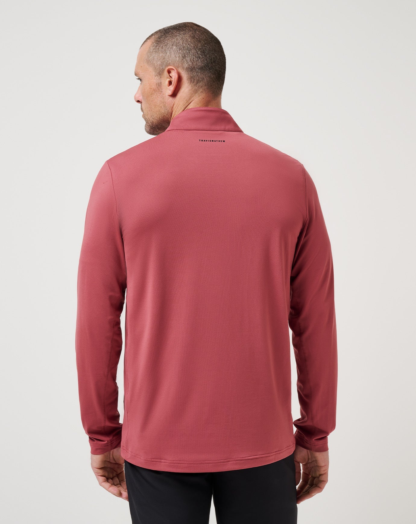 Roan Rouge Travis Mathew Heater Pro Quarter Zip