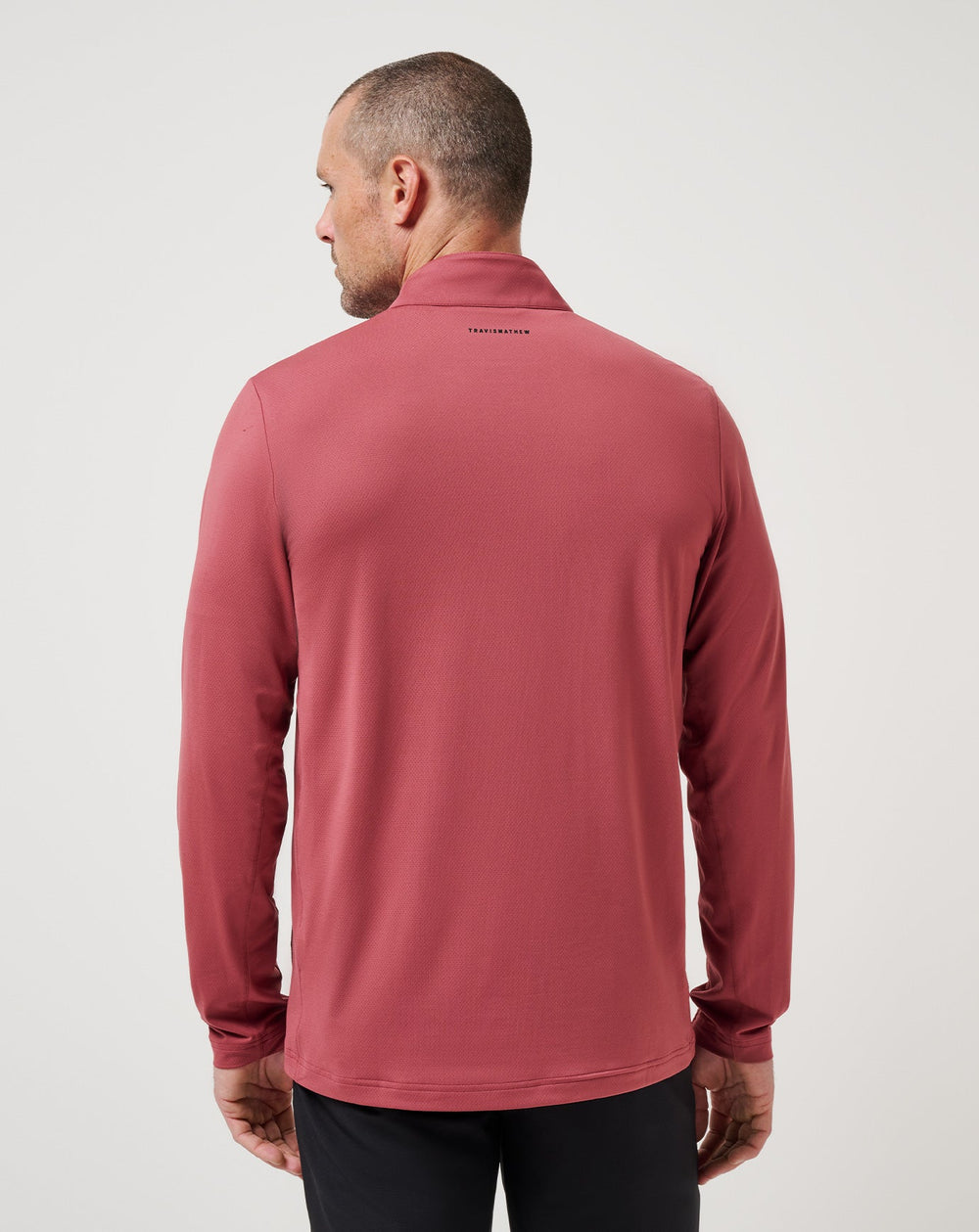 Roan Rouge Travis Mathew Heater Pro Quarter Zip