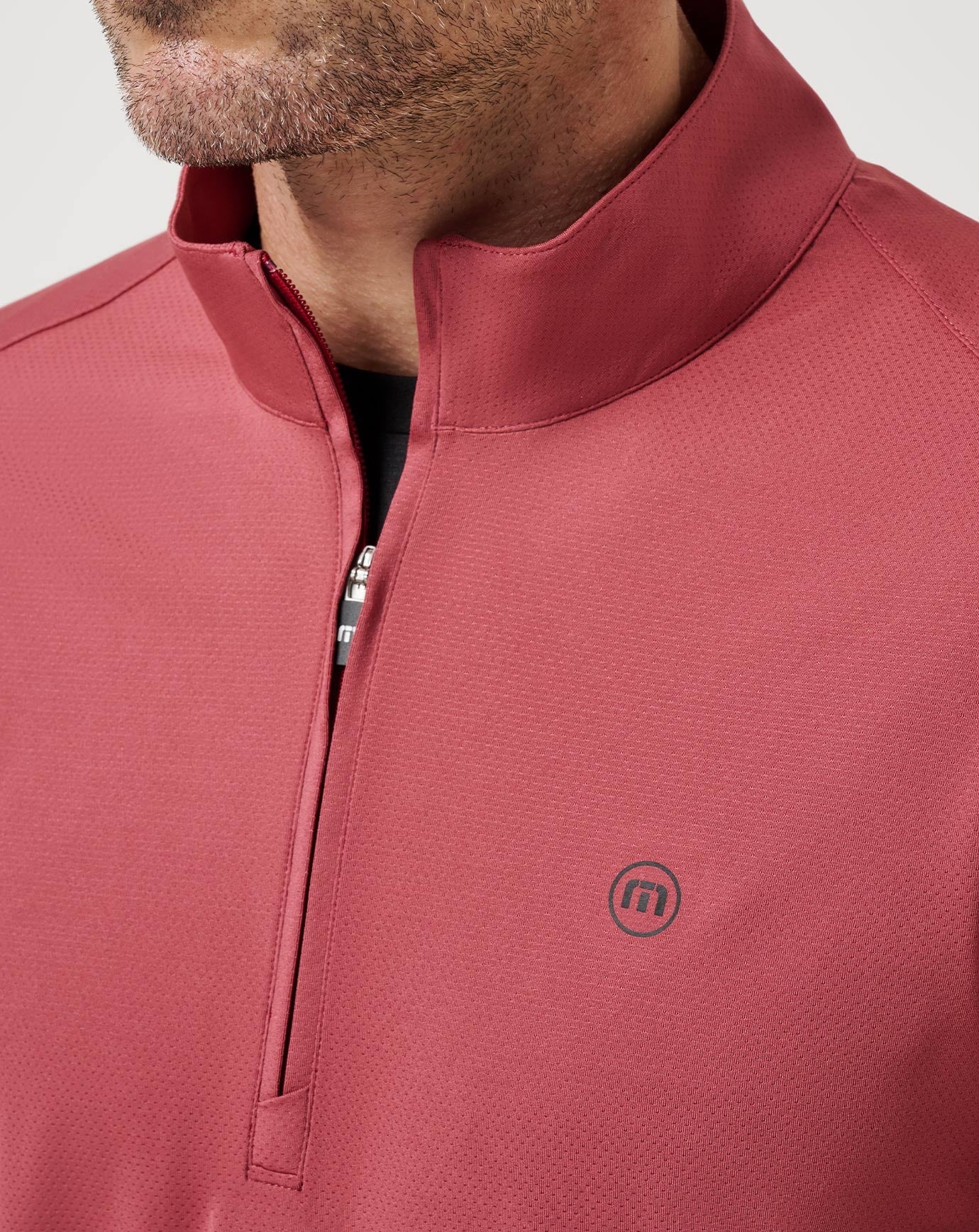 Roan Rouge Travis Mathew Heater Pro Quarter Zip
