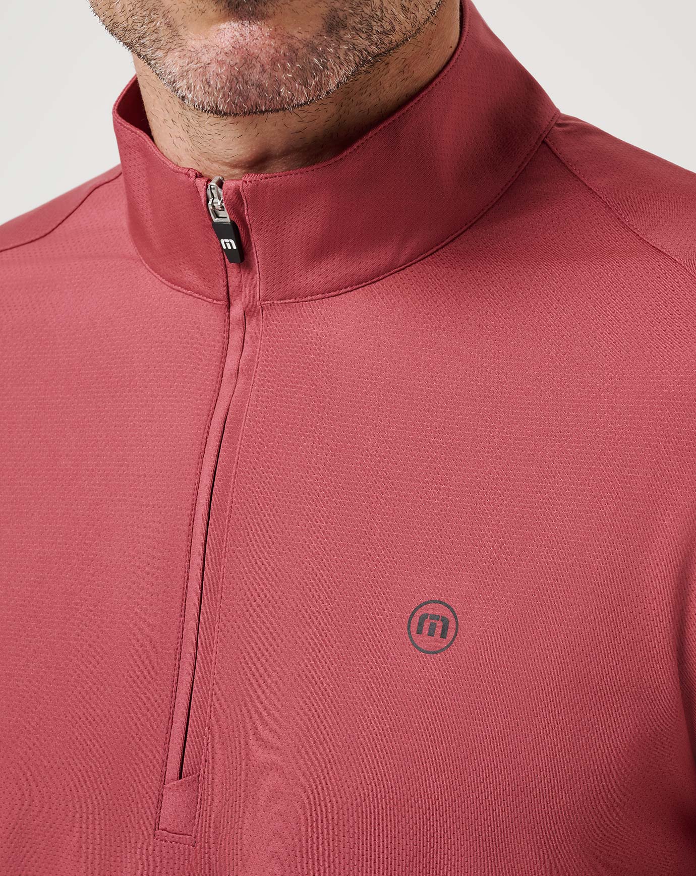 Roan Rouge Travis Mathew Heater Pro Quarter Zip