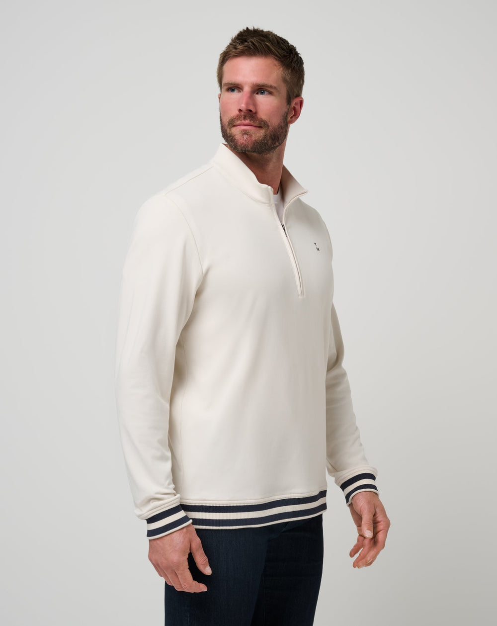 Birch Travis Mathew Happier Hour Quarter Zip