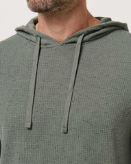 Dark Olive Travis Mathew Cloud Waffle Hoodie