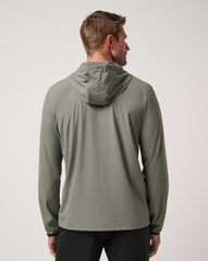 Dark Olive Travis Mathew Hero Hour Tech Hoodie