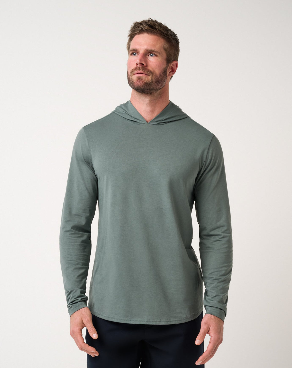 Balsam Green Travis Mathew Performance Jersey Hoodie