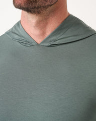 Balsam Green Travis Mathew Performance Jersey Hoodie