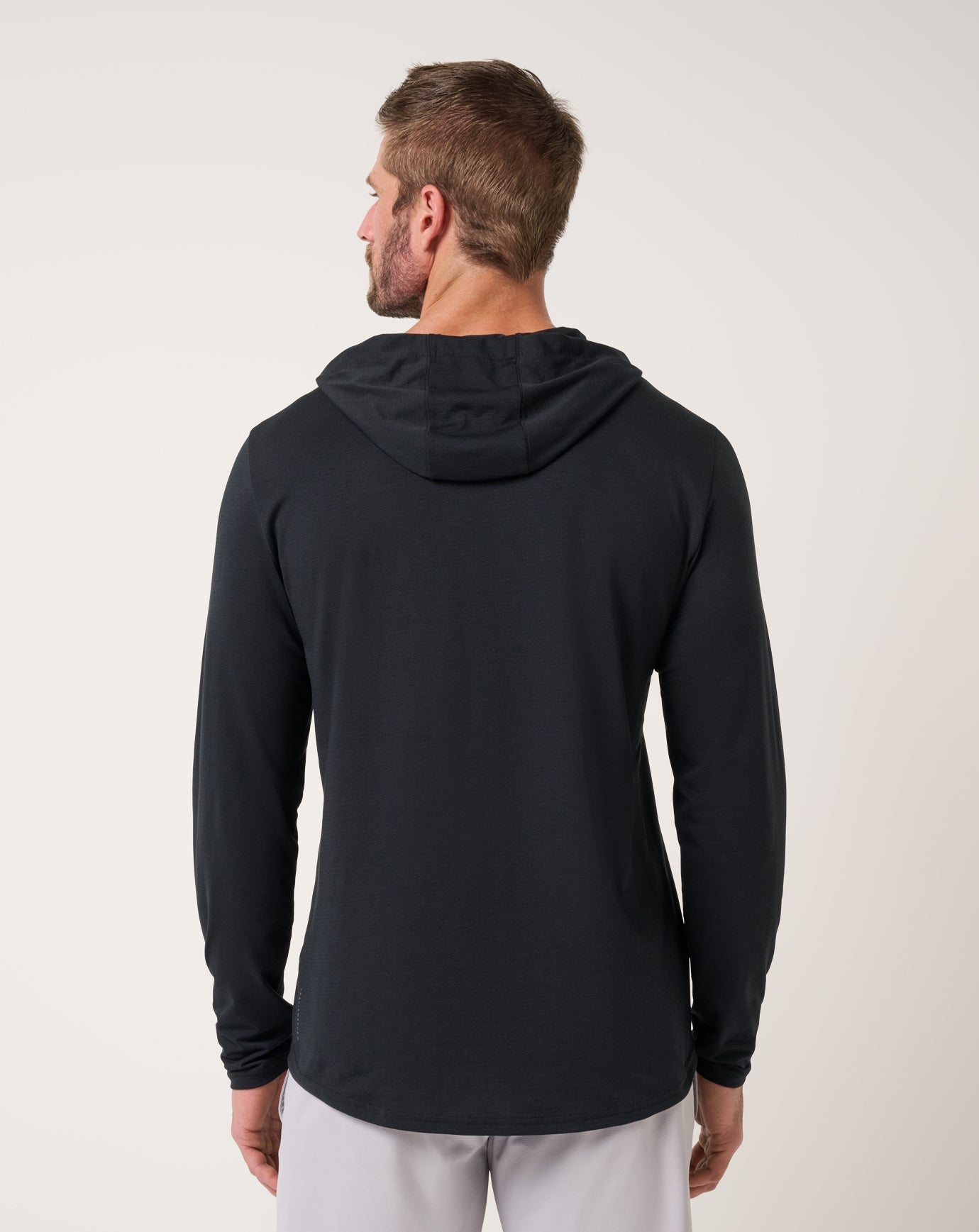 Black Travis Mathew Performance Jersey Hoodie