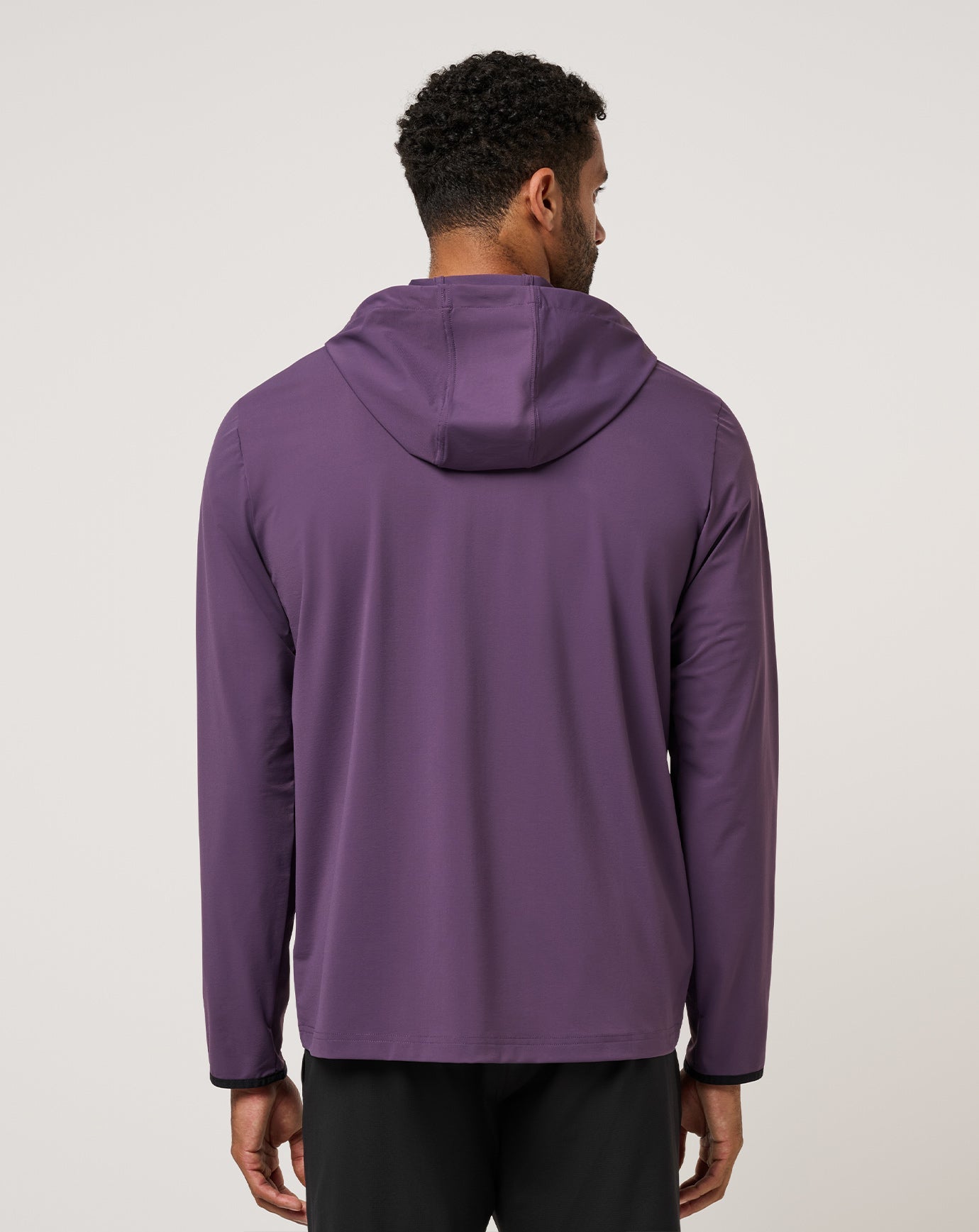Purple Velvet Travis Mathew Hero Hour Tech Hoodie
