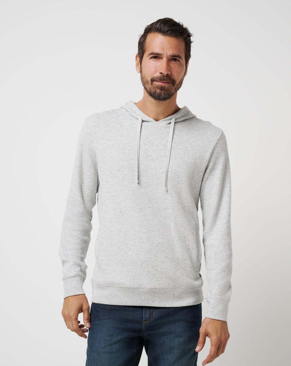 Light Grey Travis Mathew Cloud Waffle Hoodie