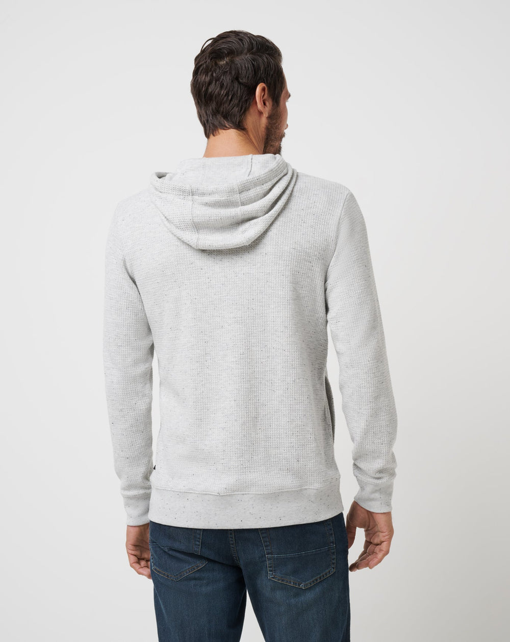 Light Grey Travis Mathew Cloud Waffle Hoodie