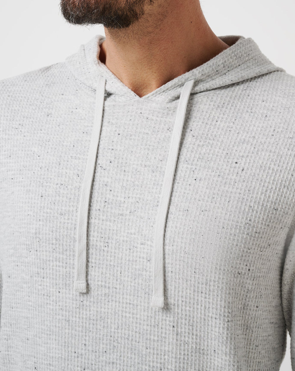 Light Grey Travis Mathew Cloud Waffle Hoodie