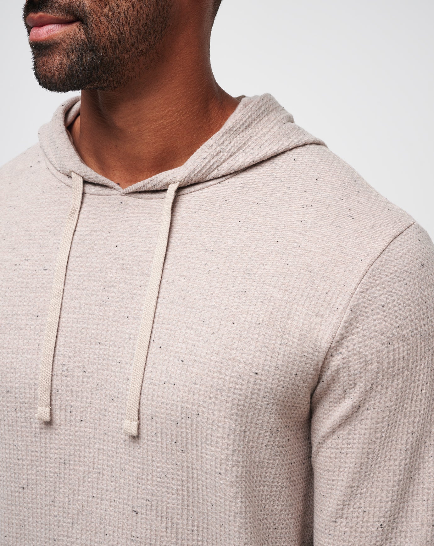 Oxford Tan Travis Mathew Cloud Waffle Hoodie