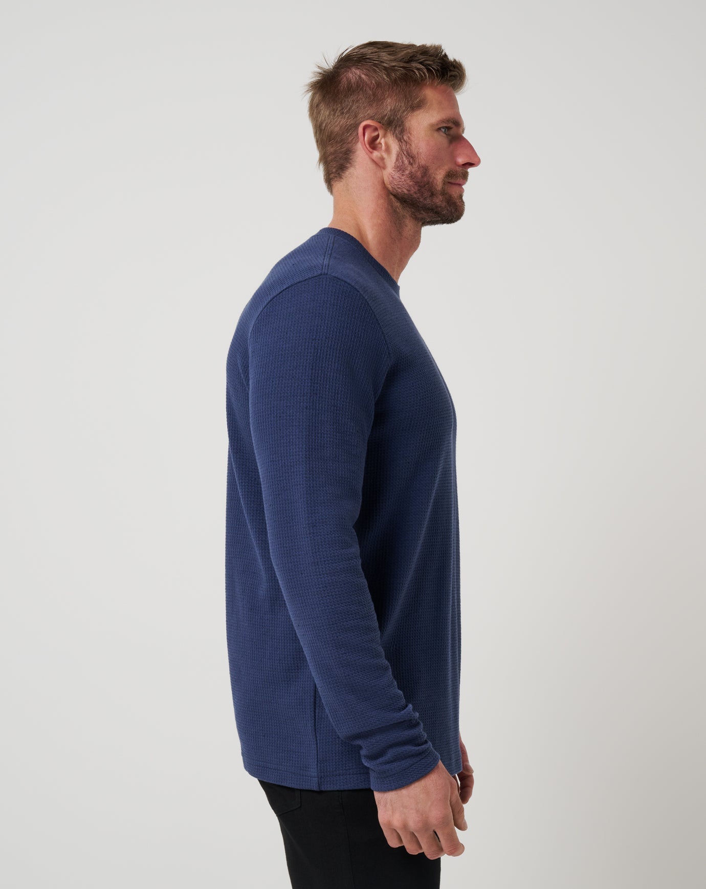 Mood Indigo Travis Mathew Cloud Waffle Crew