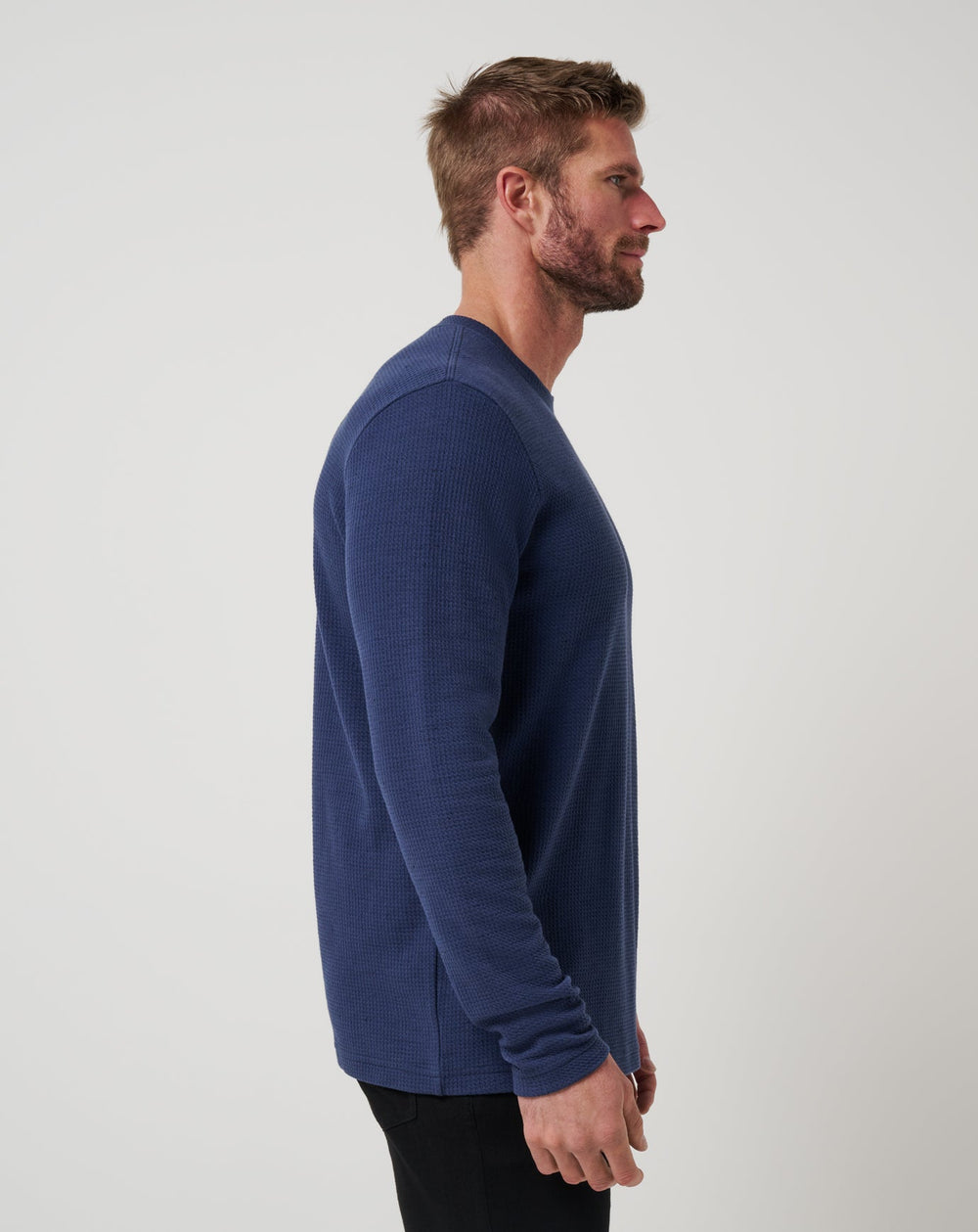 Mood Indigo Travis Mathew Cloud Waffle Crew