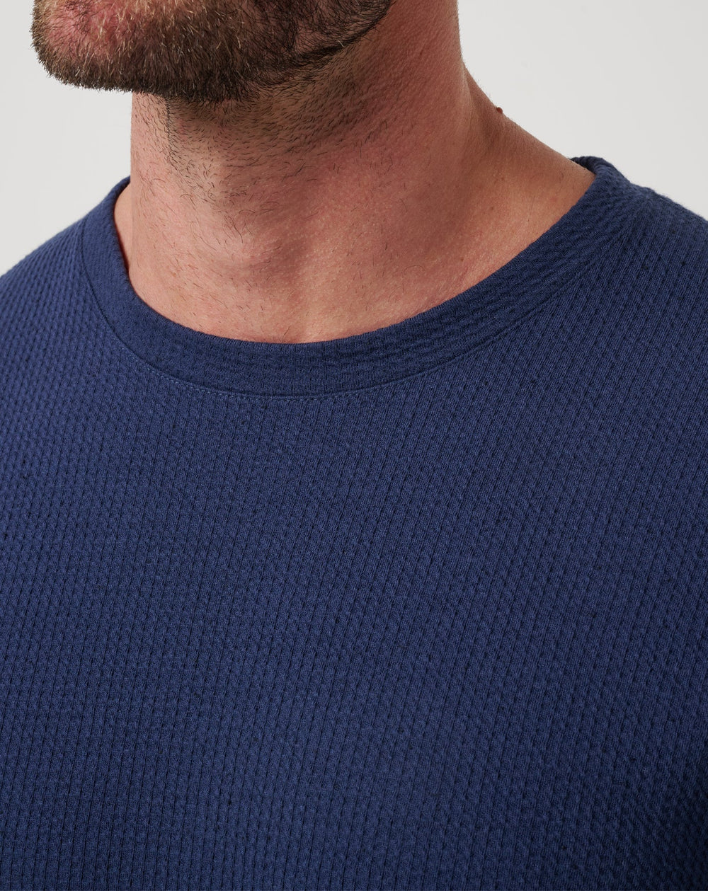 Mood Indigo Travis Mathew Cloud Waffle Crew