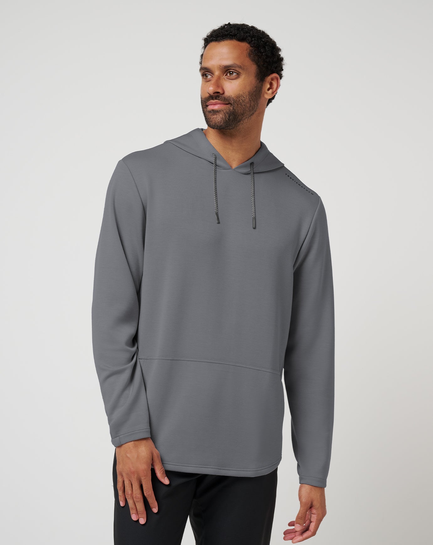 Heather Grey Travis Mathew Fibercloud Hoodie