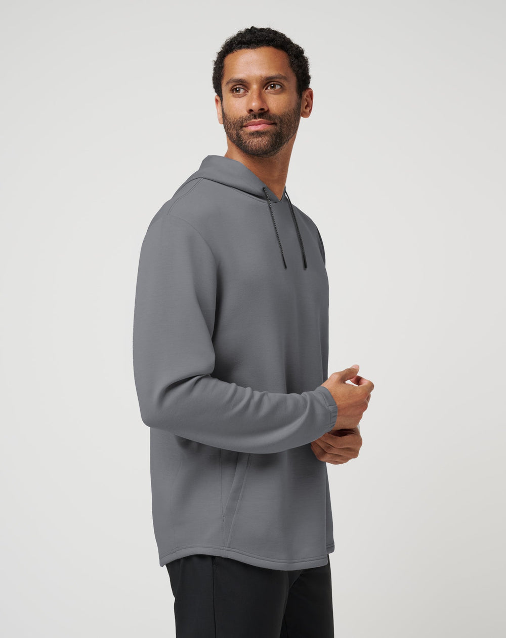 Heather Grey Travis Mathew Fibercloud Hoodie