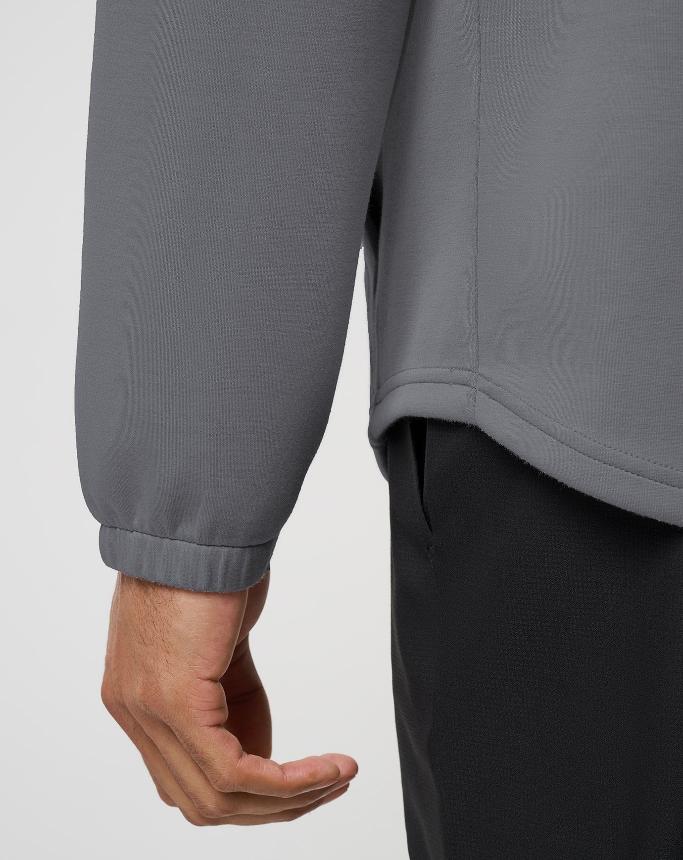 Heather Grey Travis Mathew Fibercloud Hoodie