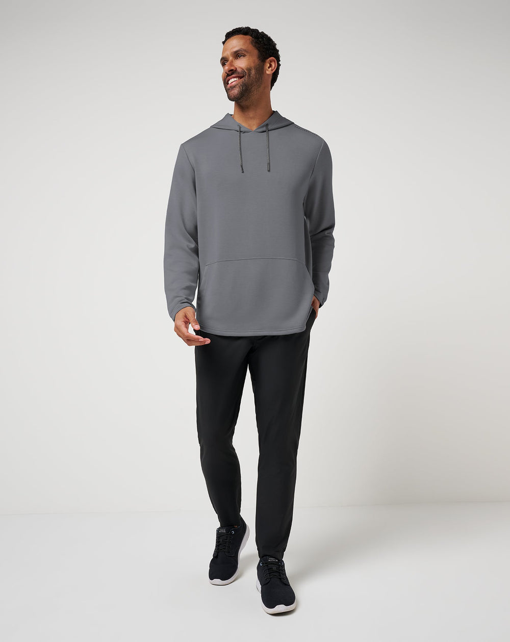 Heather Grey Travis Mathew Fibercloud Hoodie