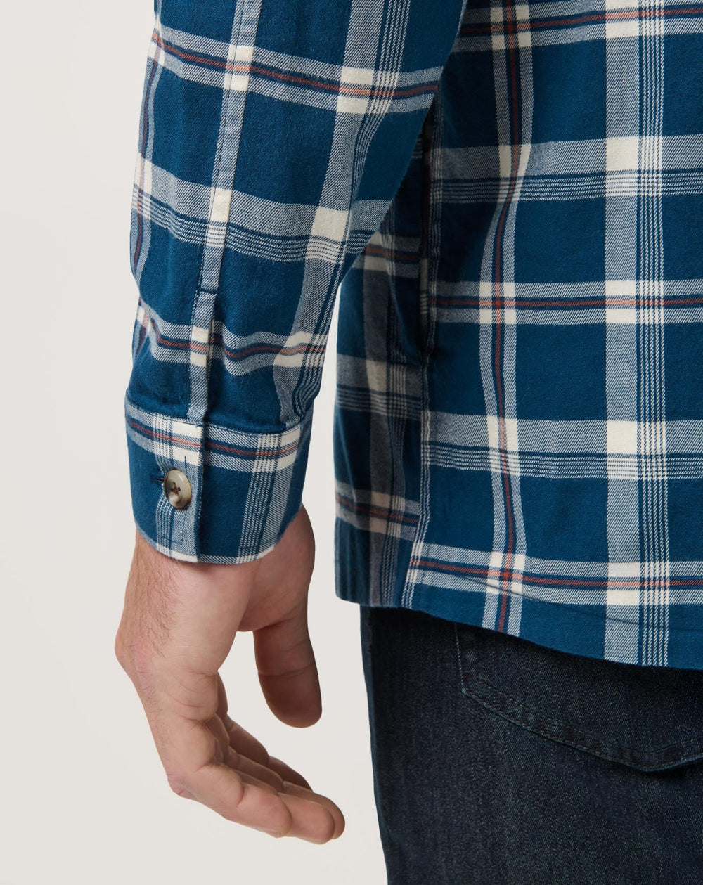Titan Travis Mathew Cloud Flannel Hooded Button-Up