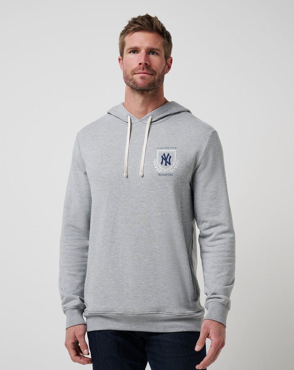 Heather Grey Travis Mathew New York Yankees Stadium Hoodie