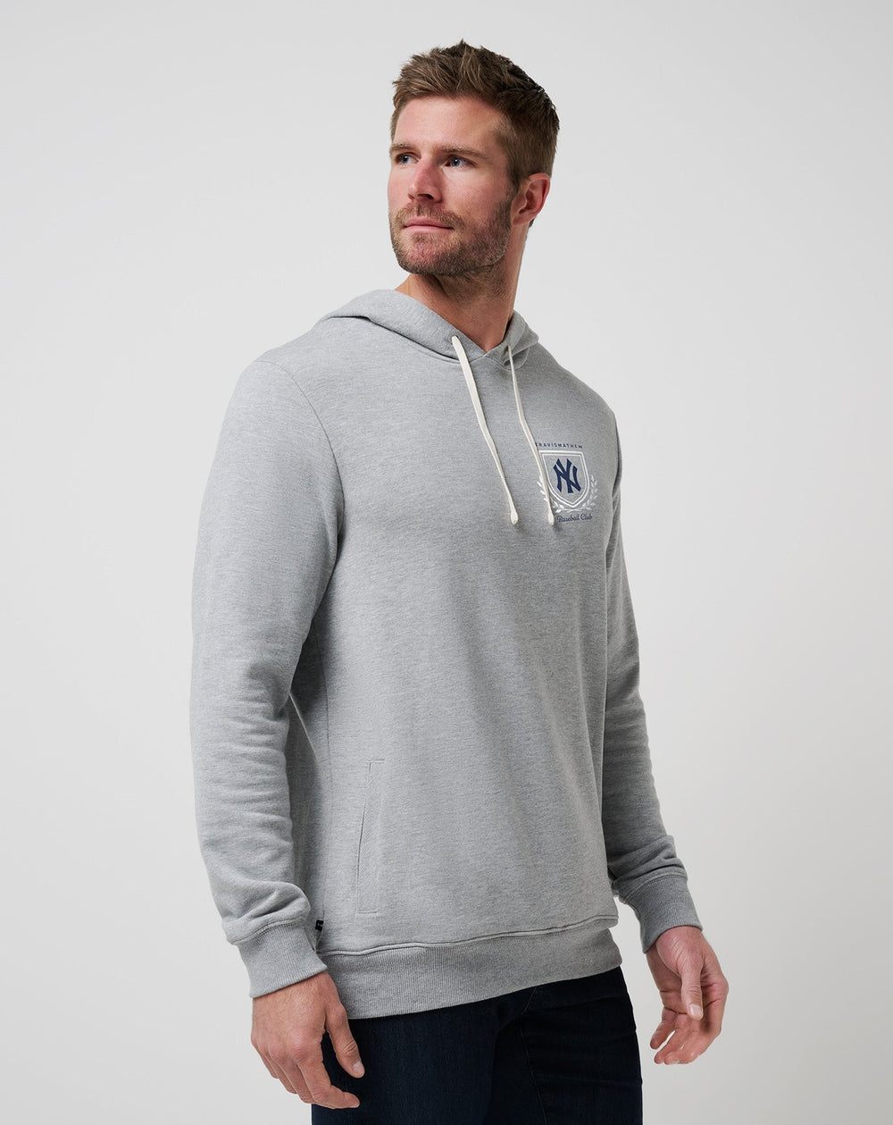 Heather Grey Travis Mathew New York Yankees Stadium Hoodie