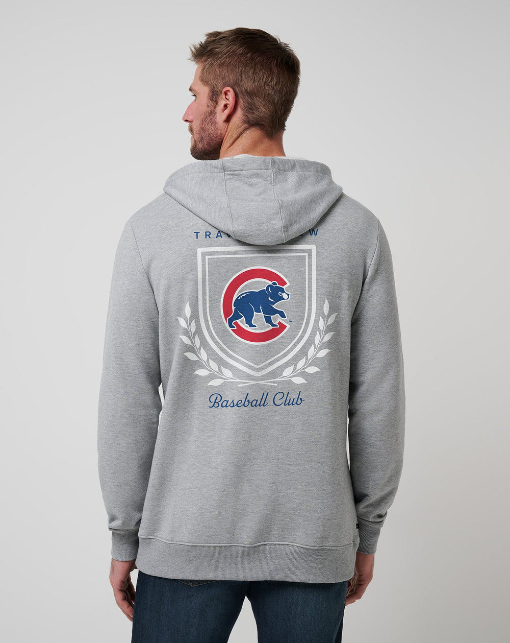 Heather Grey Travis Mathew Chicago Cubs Stadium Hoodie