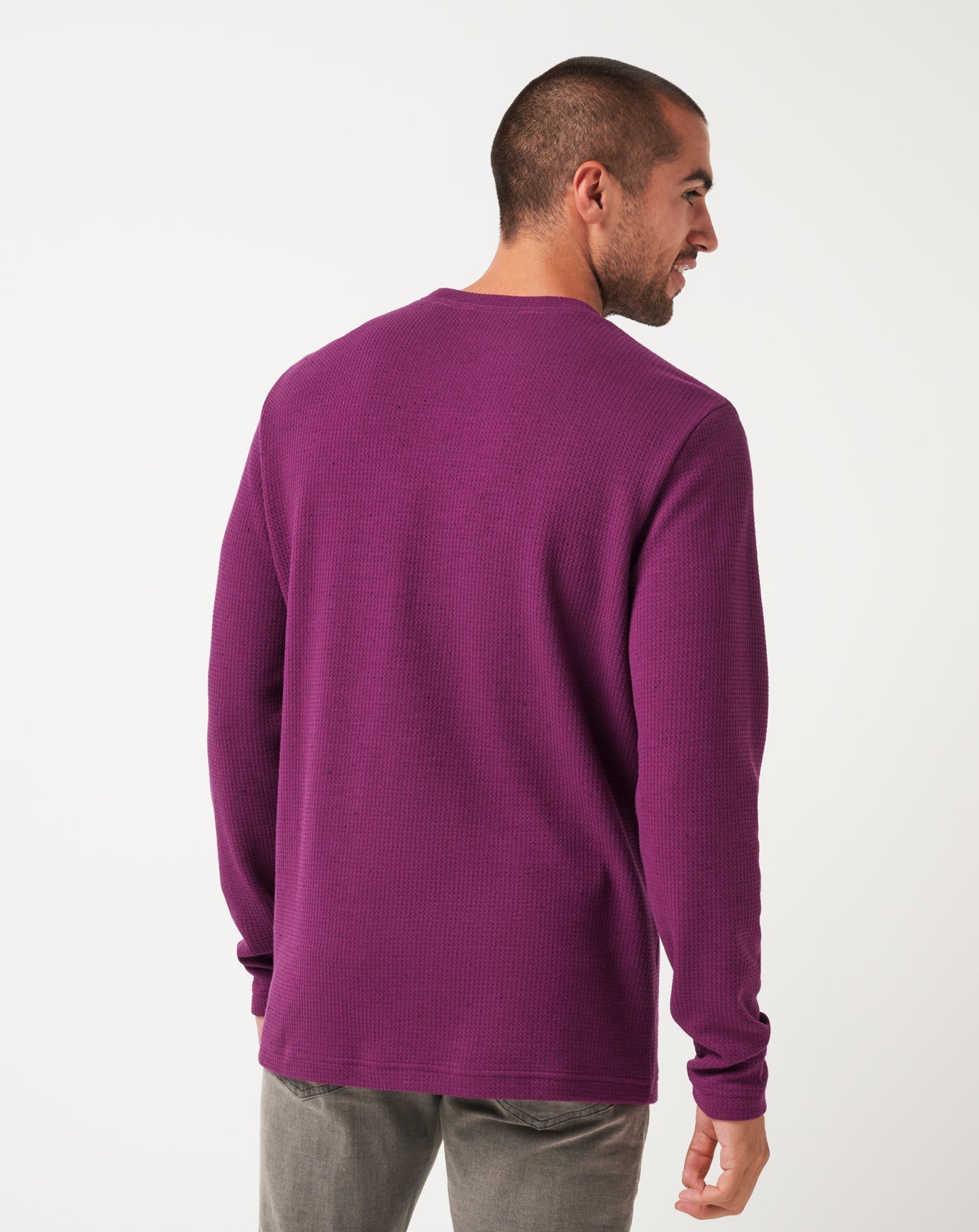 Claret Travis Mathew Burnley Cloud Waffle Crew