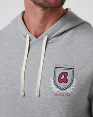 Heather Grey Travis Mathew Atlanta Braves Stadium Hoodie