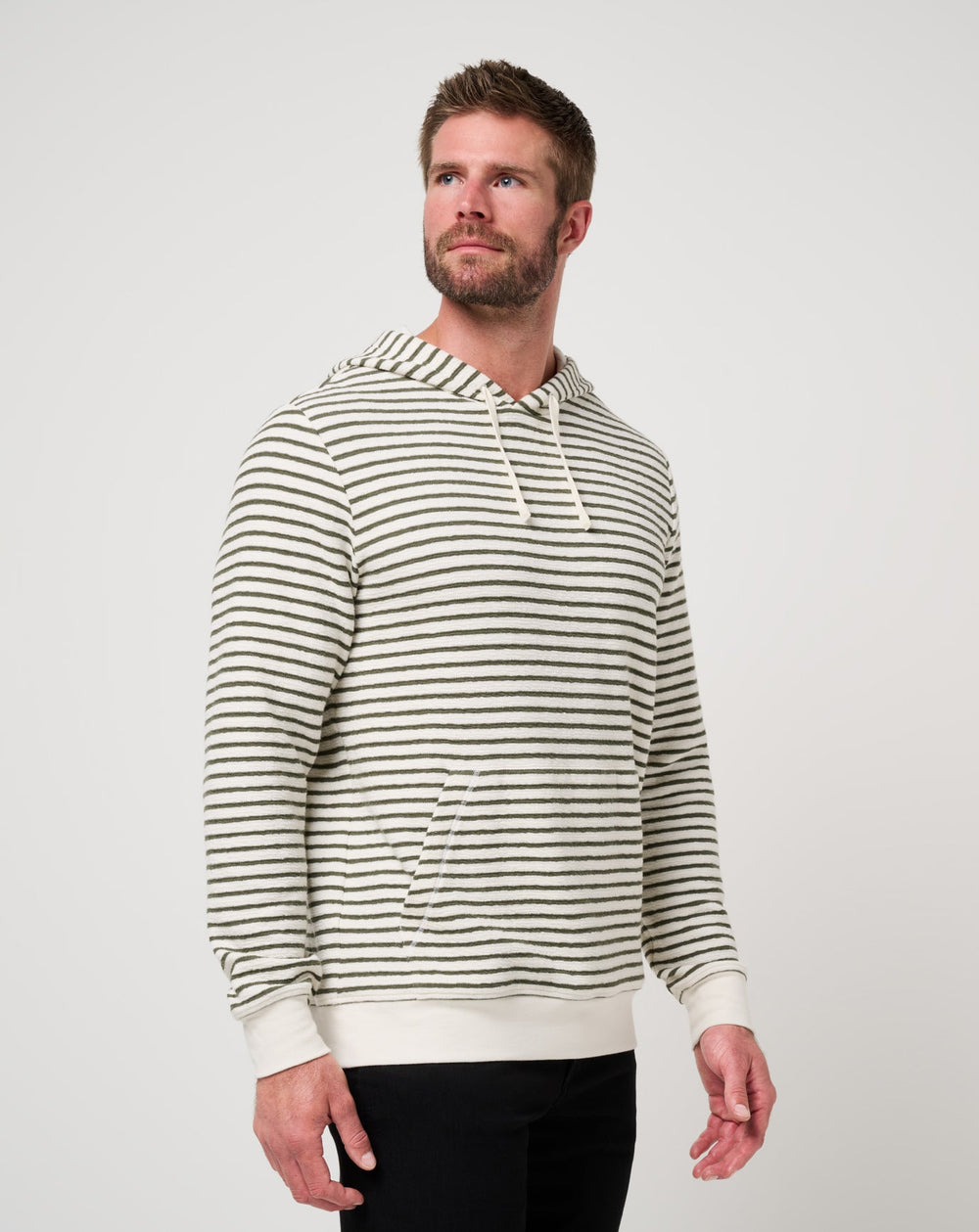 Dark Olive Travis Mathew Shark Warning Hoodie