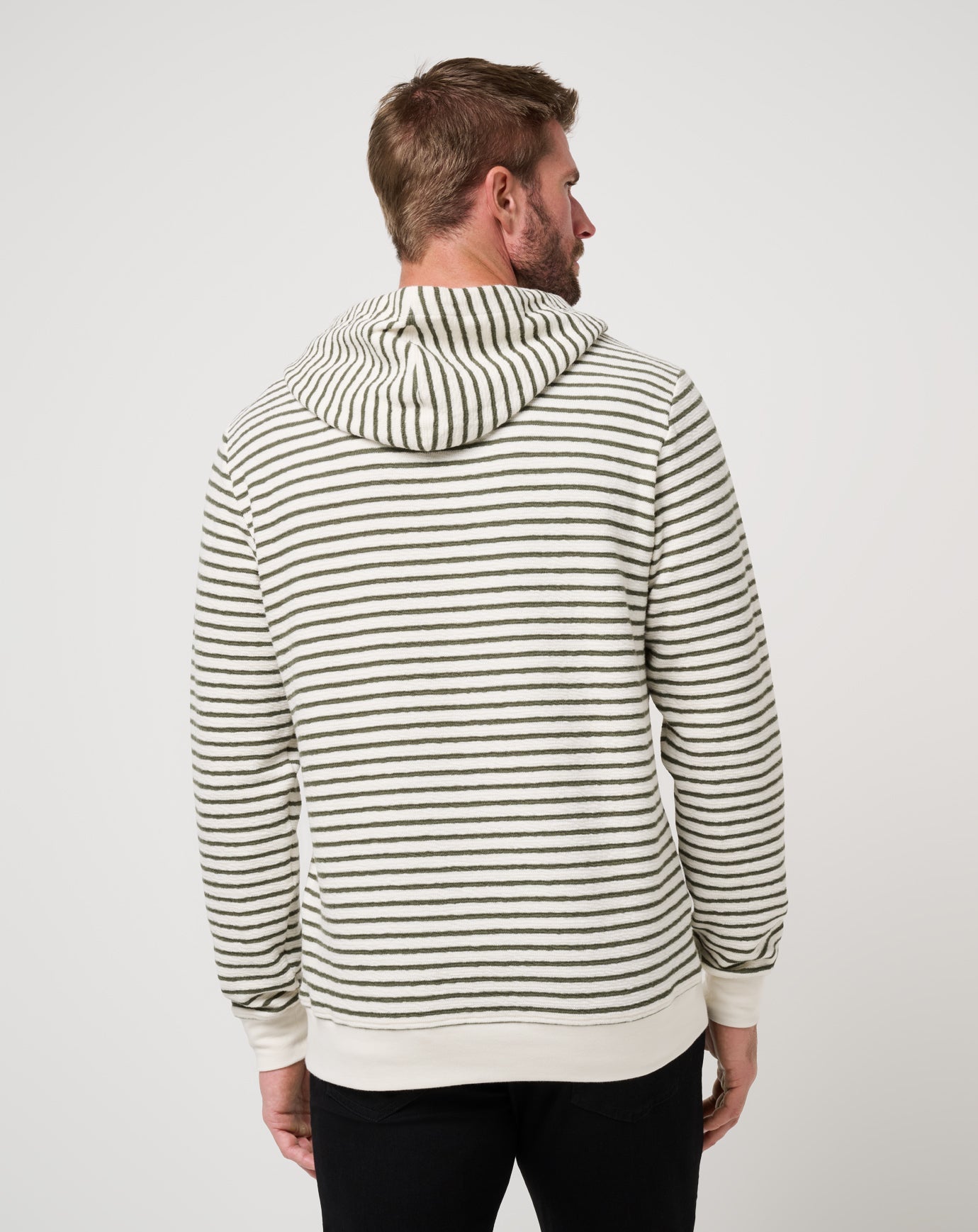 Dark Olive Travis Mathew Shark Warning Hoodie