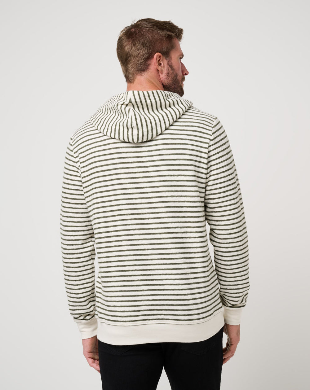 Dark Olive Travis Mathew Shark Warning Hoodie