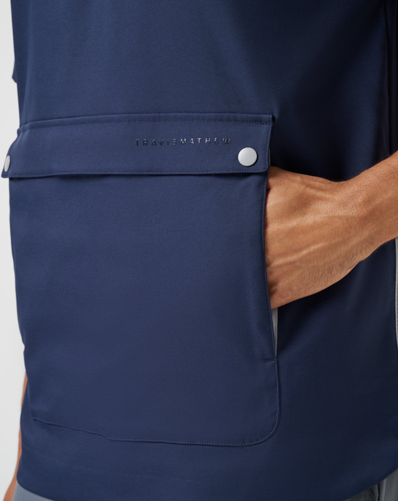 Navy Travis Mathew Sport Mode Hoodie
