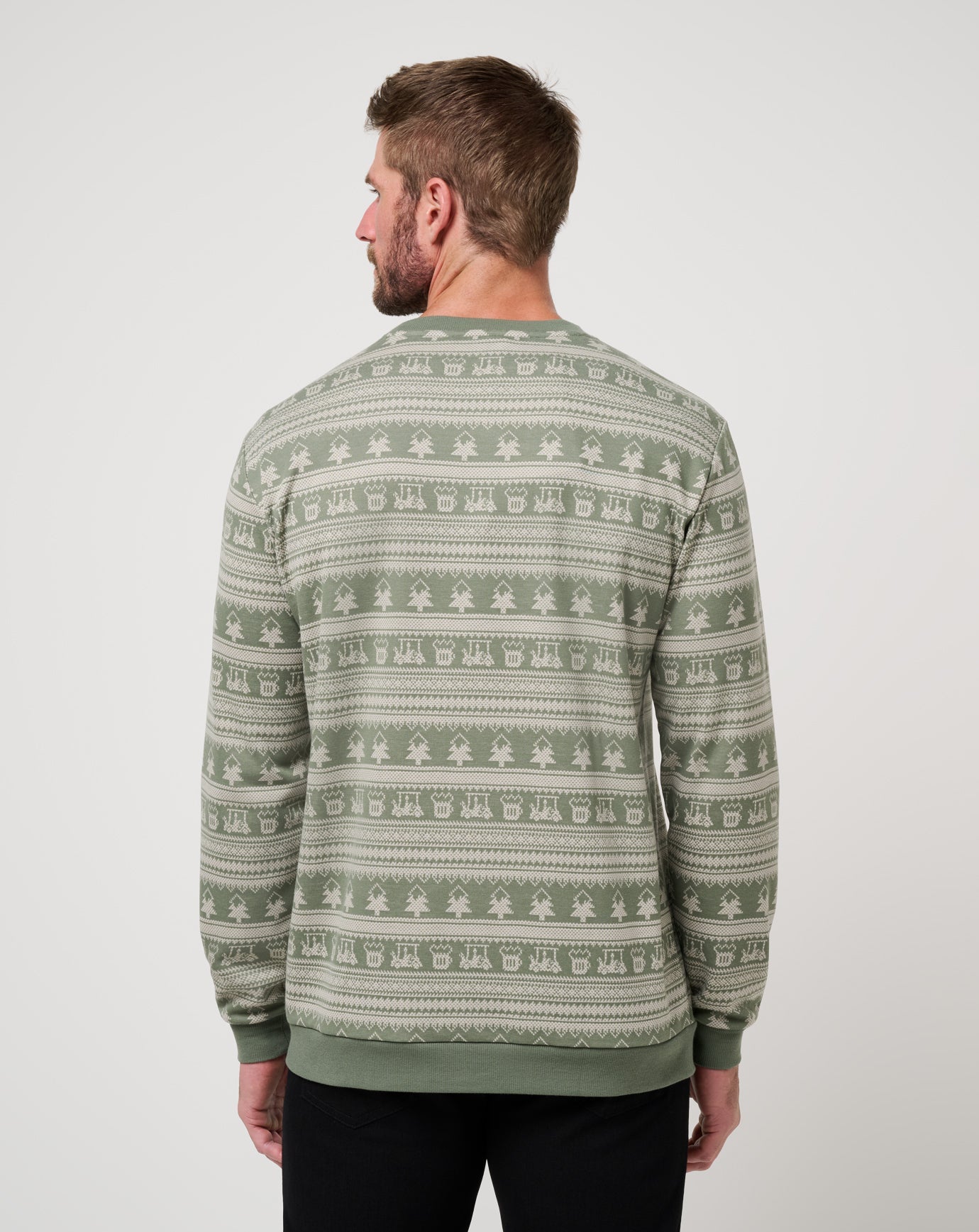 Dark Olive Travis Mathew Family Time Crew
