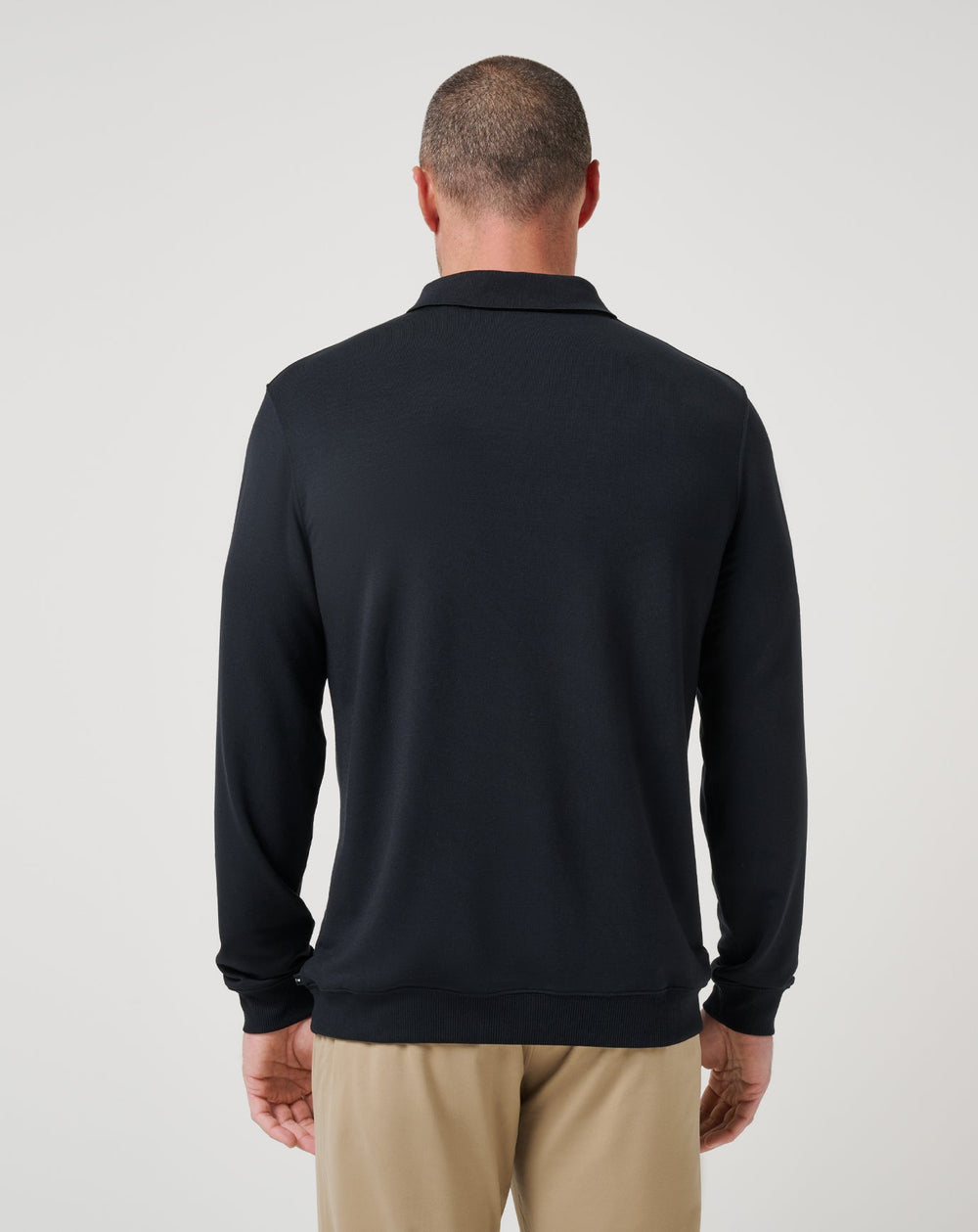 Black Travis Mathew Amenities Collar Crew