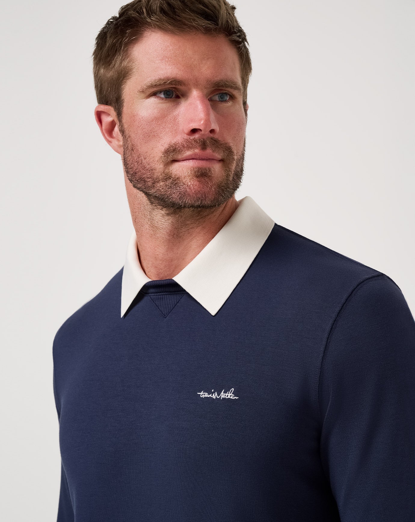 Total Eclipse Travis Mathew Amenities Collar Crew