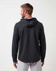 Heather Black Travis Mathew Upgraded Tech Hoodie