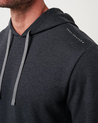 Heather Black Travis Mathew Upgraded Tech Hoodie