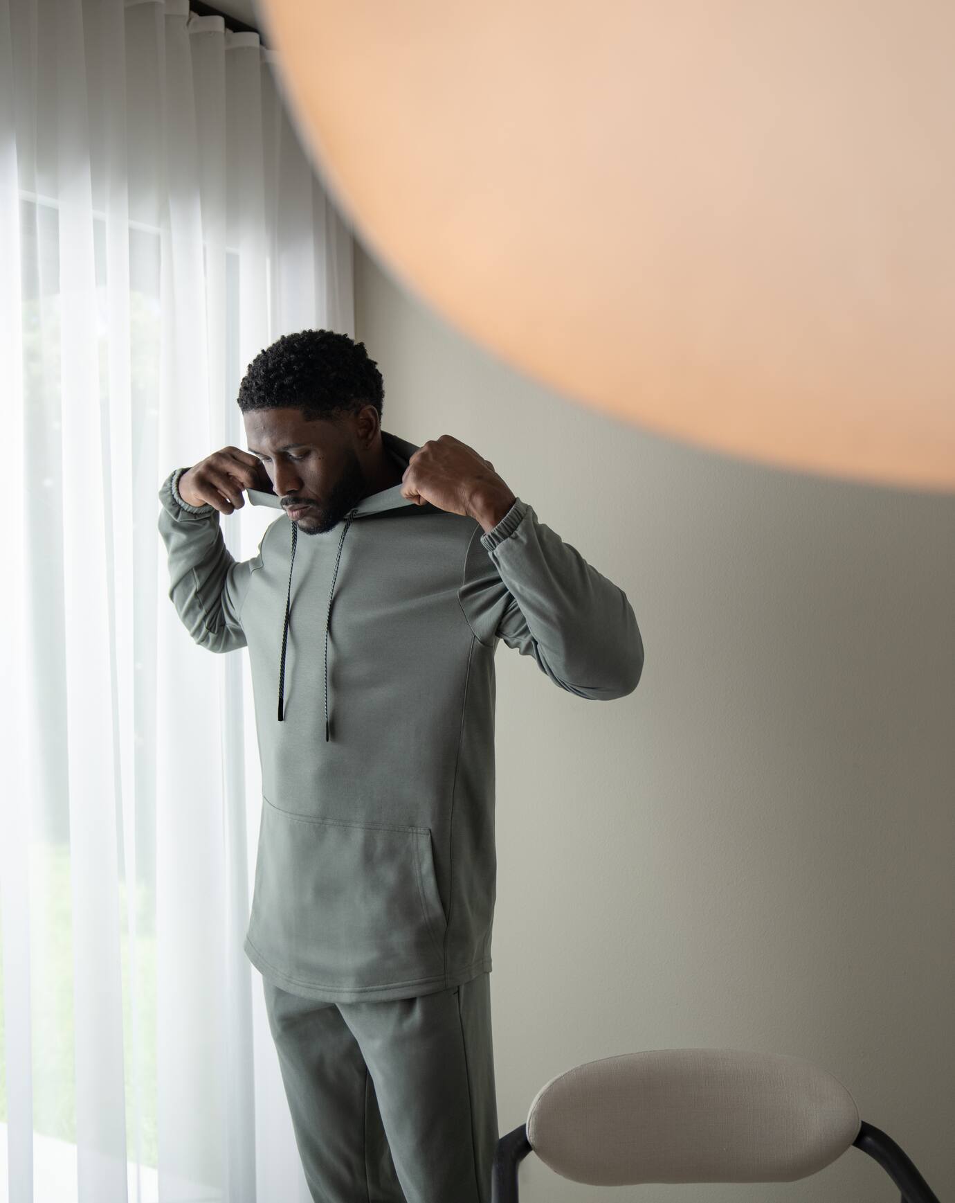 Heather Grey Travis Mathew Upgraded Tech Hoodie