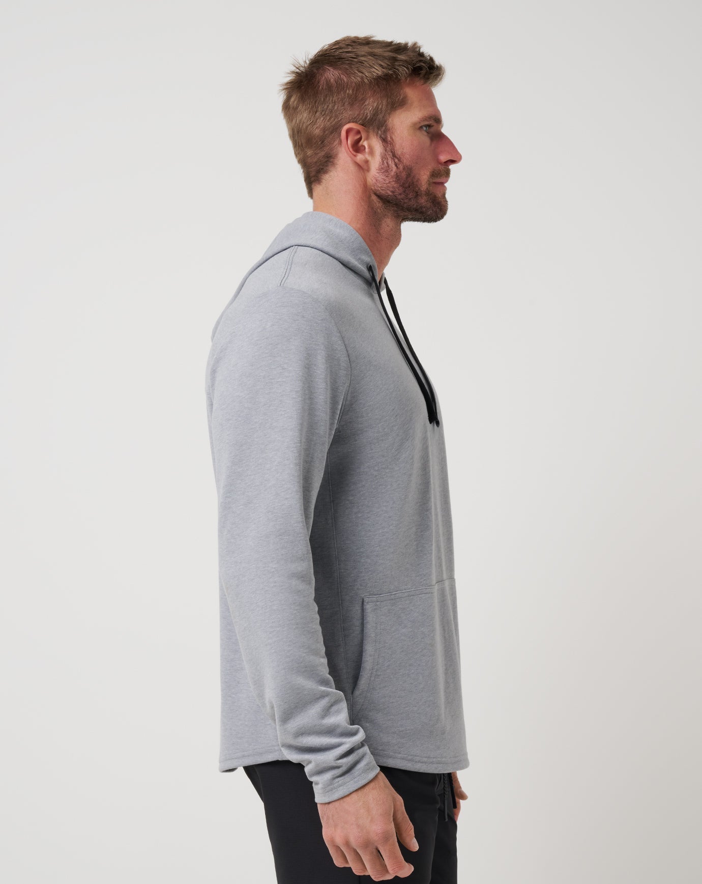 Heather Grey Travis Mathew Upgraded Tech Hoodie