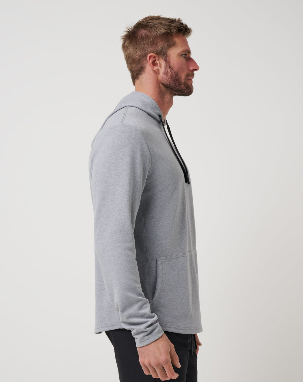 Heather Grey Travis Mathew Upgraded Tech Hoodie
