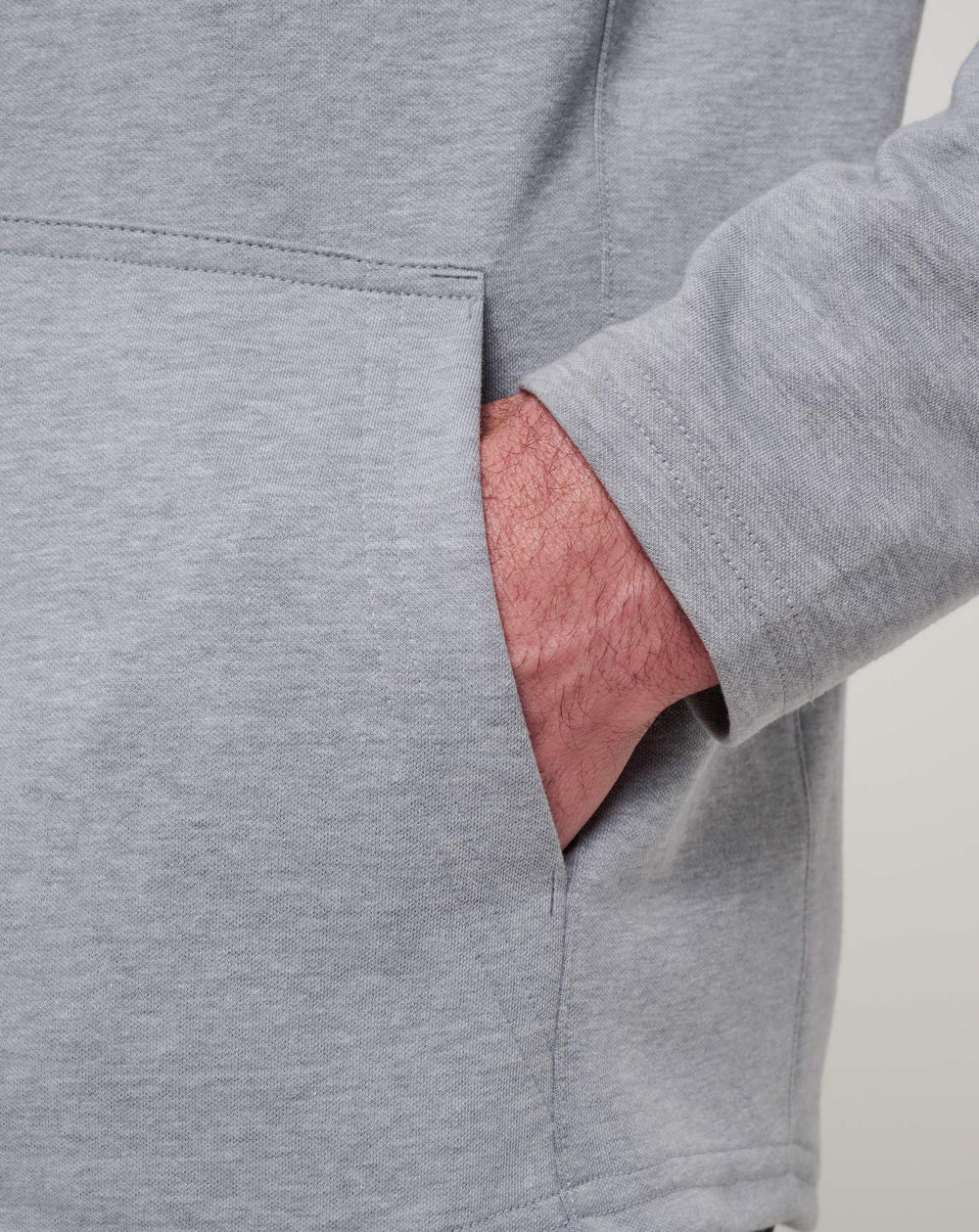 Heather Grey Travis Mathew Upgraded Tech Hoodie