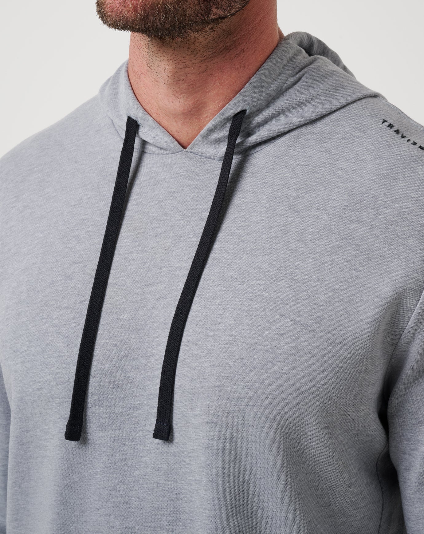 Heather Grey Travis Mathew Upgraded Tech Hoodie