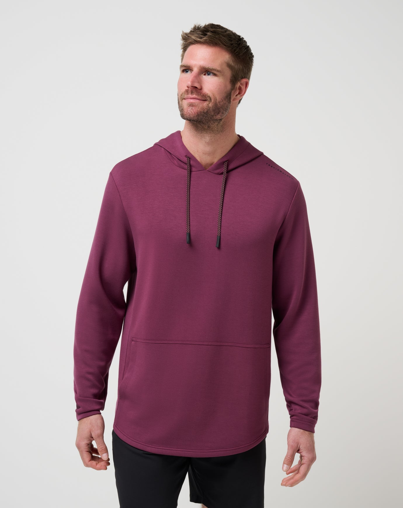 Mauve Wine Travis Mathew Fibercloud Hoodie