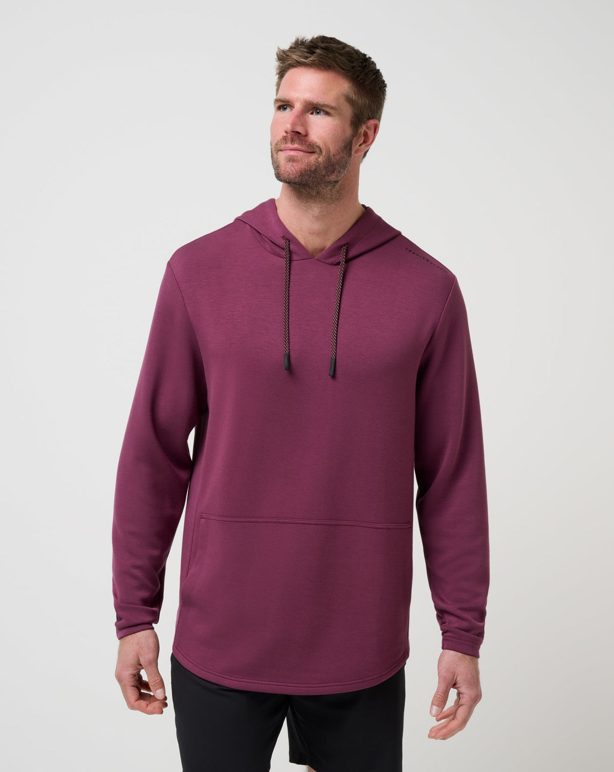 Mauve Wine Travis Mathew Fibercloud Hoodie