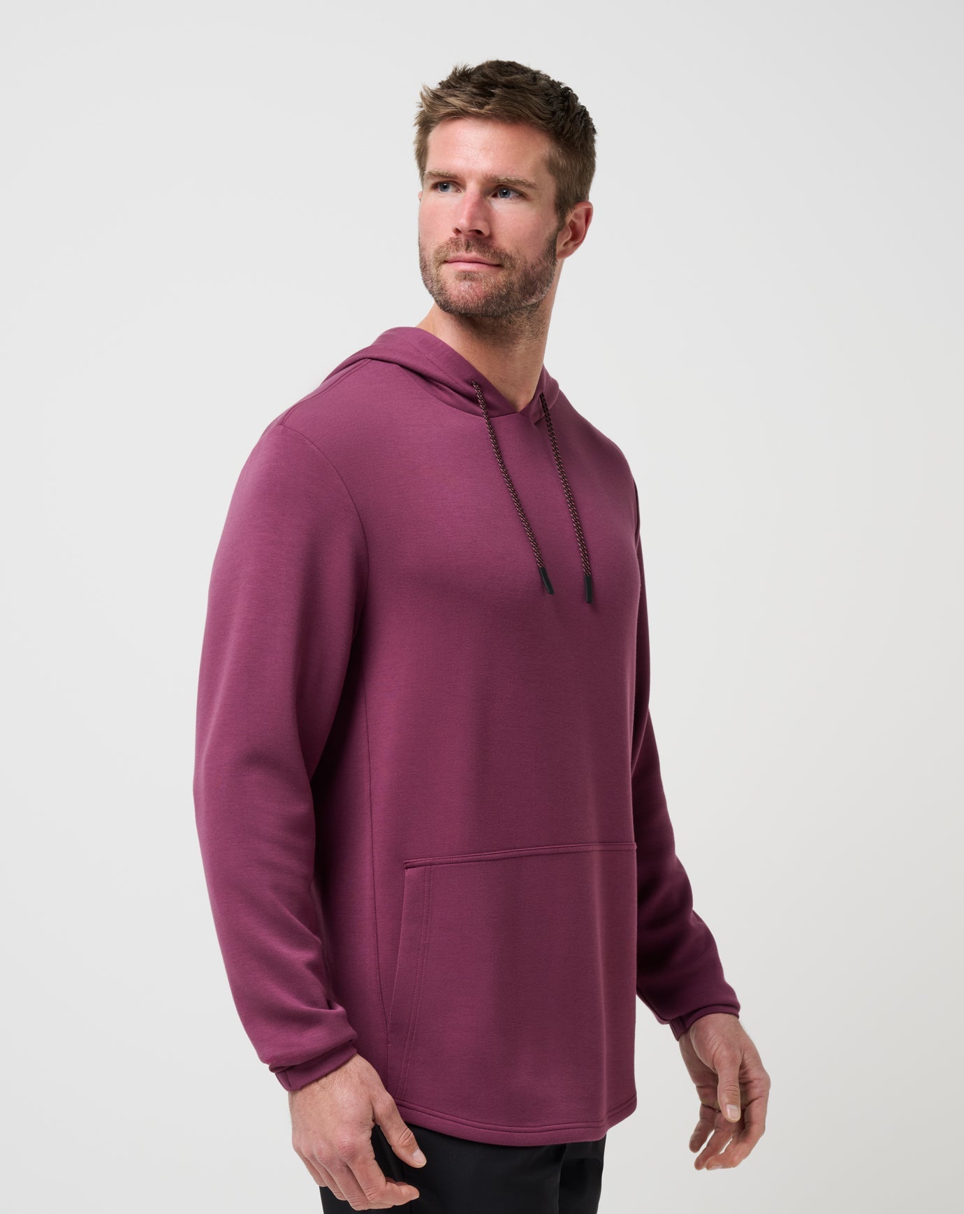 Mauve Wine Travis Mathew Fibercloud Hoodie