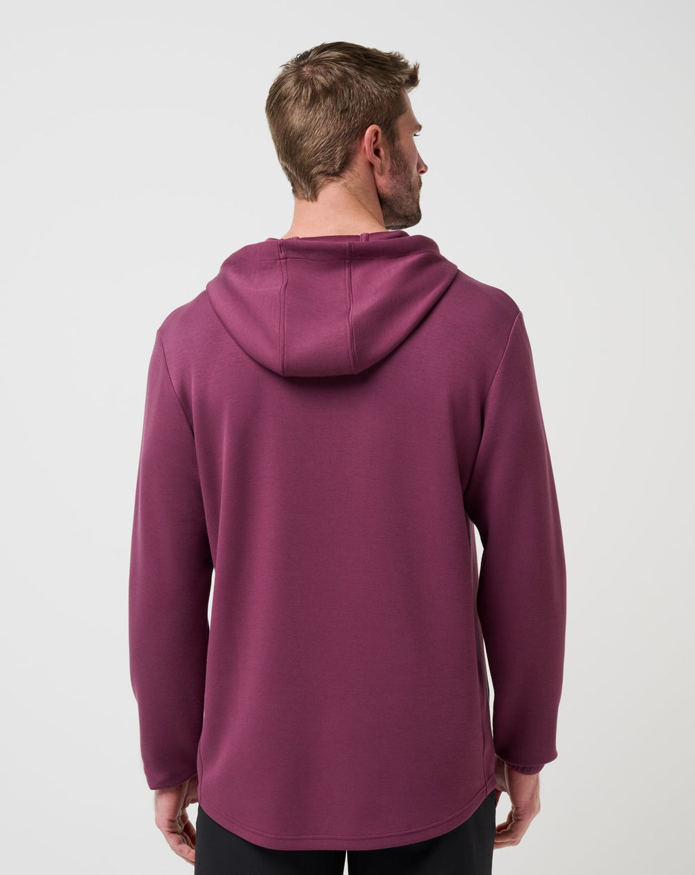 Mauve Wine Travis Mathew Fibercloud Hoodie