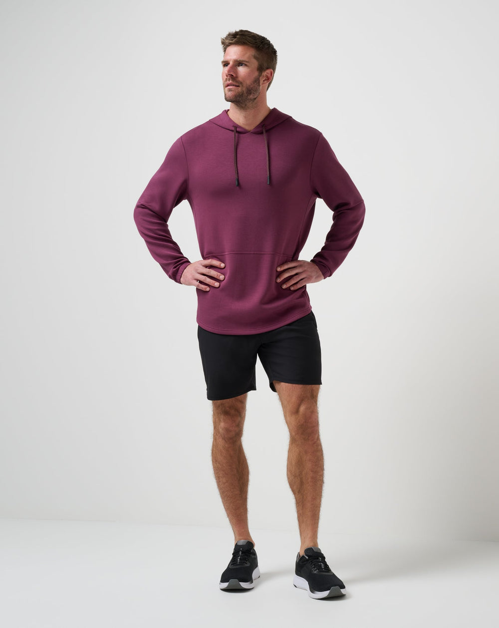 Mauve Wine Travis Mathew Fibercloud Hoodie